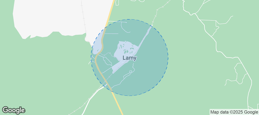 Lamy Airbnb map